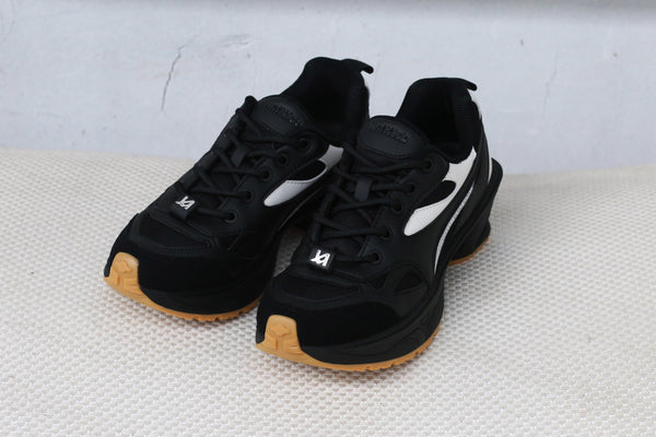 untitlab black heel sneakers AW1212302 PU2